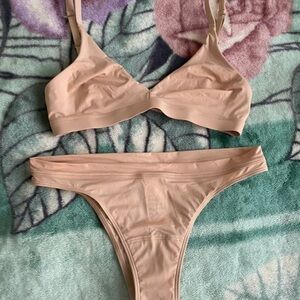 Nude Bralette & Panty Set